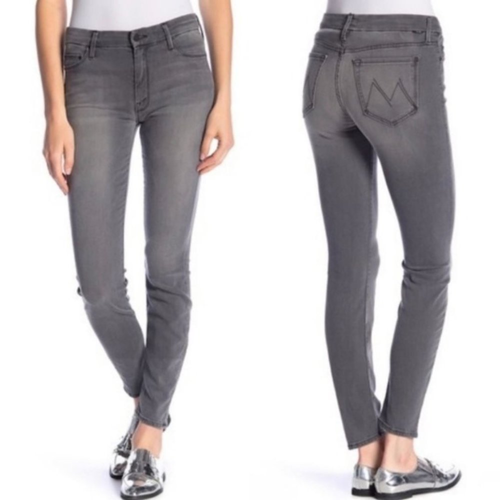 MOTHER The Looker The Old-Time Saloon Black Grey Jeans